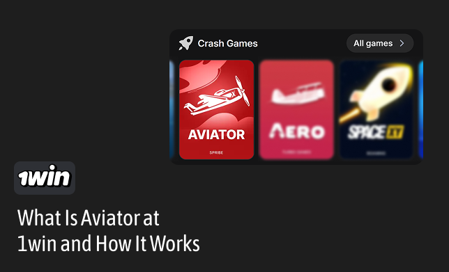 How to find 1Win Aviator and how it works