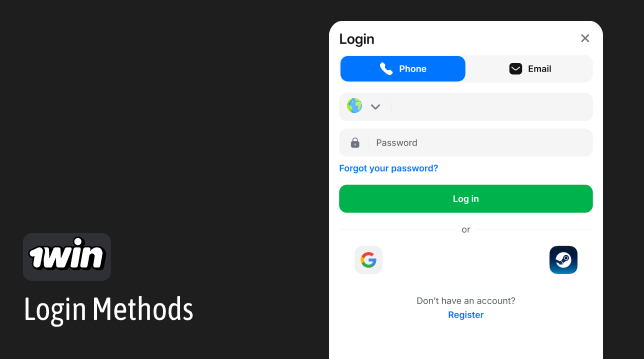 How to Log in at 1Win - Simple Instruction