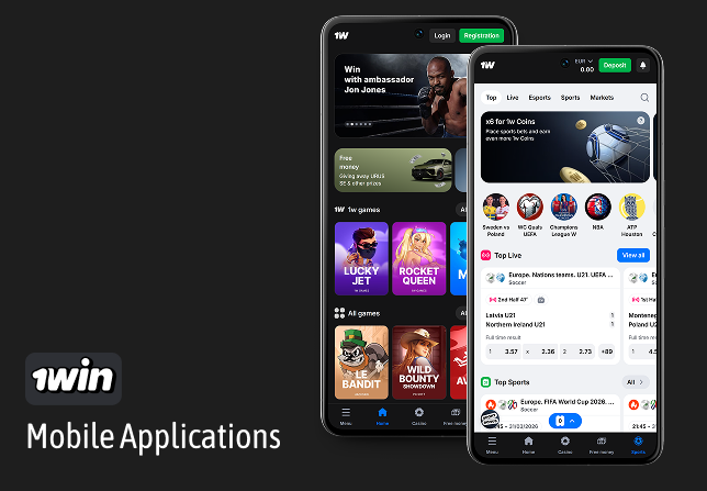 Try to use 1Win Mobile Applications for iOS and Android