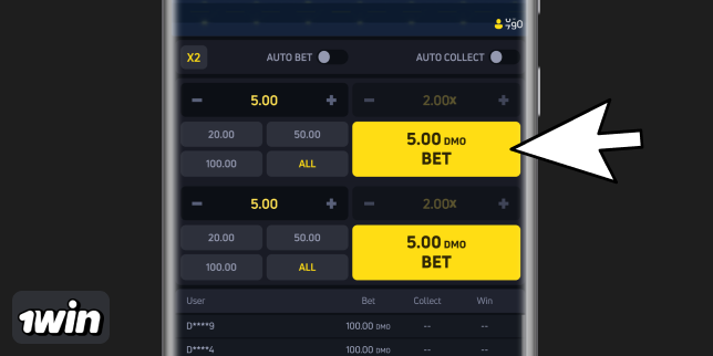 Set Your 1win JetX Bet Amount