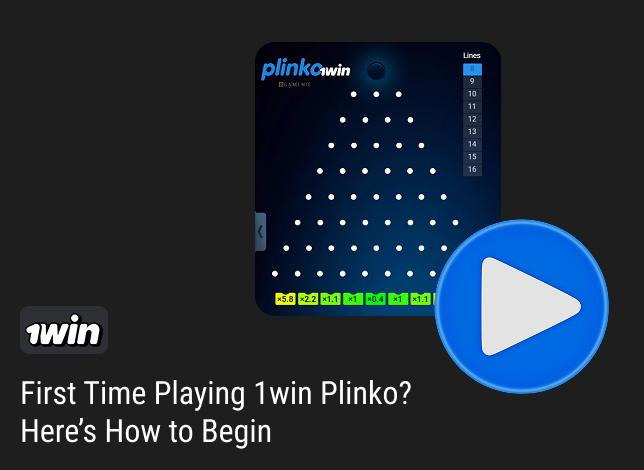 Guide to Playing 1win Plinko for the First Time