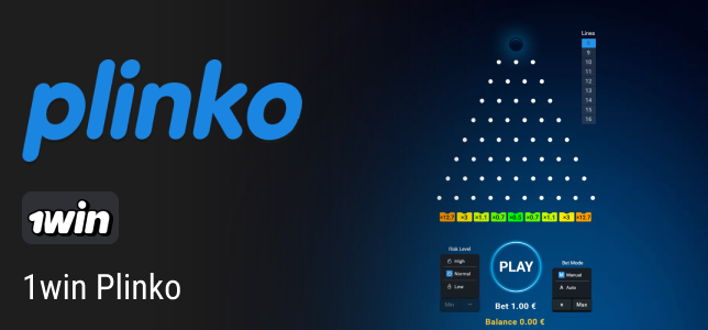 Play 1win Plinko