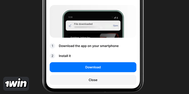 Download the APK - 1Win Mobile App